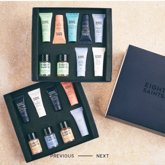 Eight Saints 17 Piece Skincare Discovery Set, NIB - Picture 1 of 5